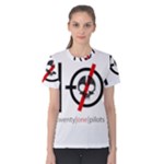 Twenty One Pilots Skull Women s Cotton Tee
