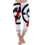 Twenty One Pilots Skull Capri Winter Leggings 
