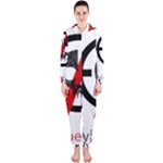 Twenty One Pilots Skull Hooded Jumpsuit (Ladies)