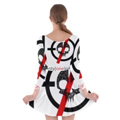 Long Sleeve Skater Dress 