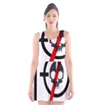 Twenty One Pilots Skull Scoop Neck Skater Dress