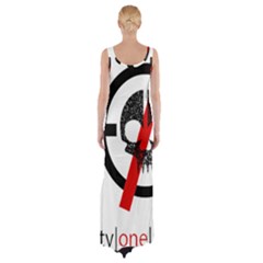 Thigh Split Maxi Dress 