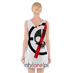 V-Neck Sleeveless Dress 