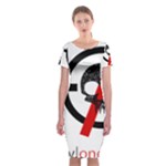 Twenty One Pilots Skull Classic Short Sleeve Midi Dress