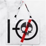 Twenty One Pilots Skull Medium Zipper Tote Bag