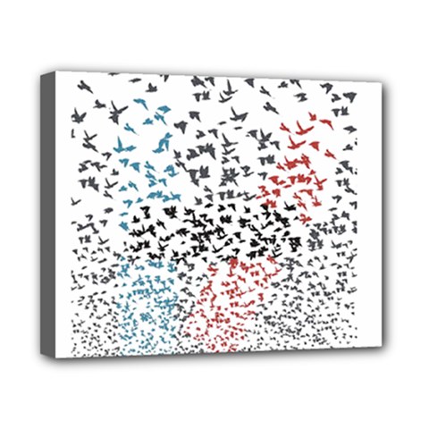 Twenty One Pilots Birds Canvas 10  x 8  (Stretched) from ArtsNow.com