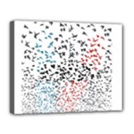 Twenty One Pilots Birds Canvas 14  x 11  (Stretched)