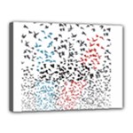 Twenty One Pilots Birds Canvas 16  x 12  (Stretched)