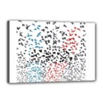 Twenty One Pilots Birds Canvas 18  x 12  (Stretched)