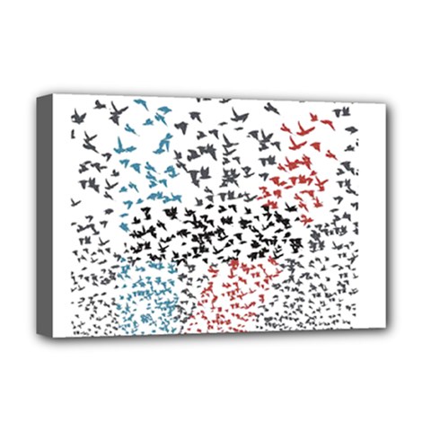 Twenty One Pilots Birds Deluxe Canvas 18  x 12  (Stretched) from ArtsNow.com
