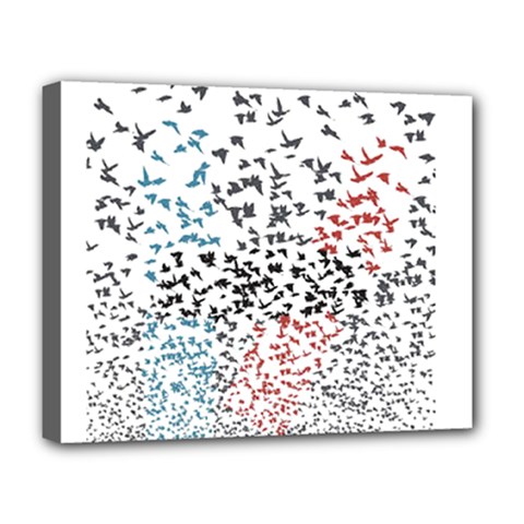 Twenty One Pilots Birds Deluxe Canvas 20  x 16  (Stretched) from ArtsNow.com