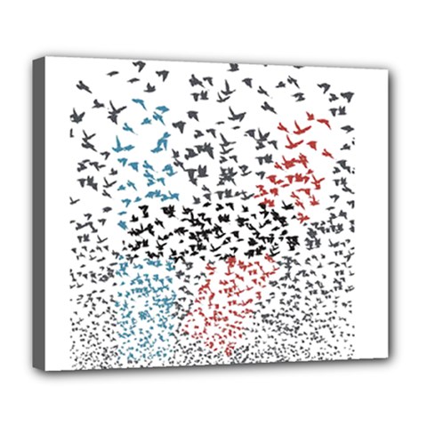 Twenty One Pilots Birds Deluxe Canvas 24  x 20  (Stretched) from ArtsNow.com