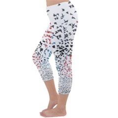 Capri Winter Leggings Back Capri Winter Leggings Back
