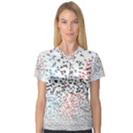 Twenty One Pilots Birds Women s V-Neck Sport Mesh Tee