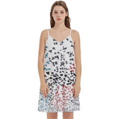 Mini Camis Dress With Pockets 