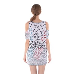 Shoulder Cutout One Piece Dress 