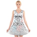 Twenty One Pilots Birds V-Neck Sleeveless Dress