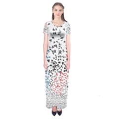 Short Sleeve Maxi Dress 