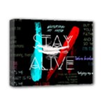 Twenty One Pilots Stay Alive Song Lyrics Quotes Deluxe Canvas 14  x 11  (Stretched)