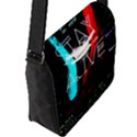 Flap Closure Messenger Bag (L) 