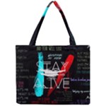 Twenty One Pilots Stay Alive Song Lyrics Quotes Mini Tote Bag