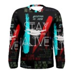 Twenty One Pilots Stay Alive Song Lyrics Quotes Men s Long Sleeve Tee