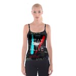 Twenty One Pilots Stay Alive Song Lyrics Quotes Spaghetti Strap Top