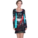 Twenty One Pilots Stay Alive Song Lyrics Quotes Long Sleeve Nightdress