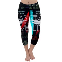 Capri Winter Leggings Front Capri Winter Leggings Front