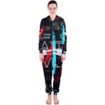 Twenty One Pilots Stay Alive Song Lyrics Quotes Hooded Jumpsuit (Ladies)