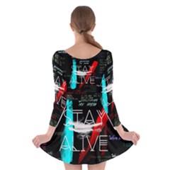 Long Sleeve Skater Dress 