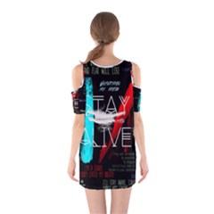 Shoulder Cutout One Piece Dress 