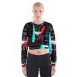 Twenty One Pilots Stay Alive Song Lyrics Quotes Women s Cropped Sweatshirt