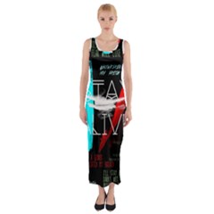 Fitted Maxi Dress 