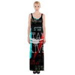 Twenty One Pilots Stay Alive Song Lyrics Quotes Maxi Thigh Split Dress