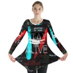Twenty One Pilots Stay Alive Song Lyrics Quotes Long Sleeve Tunic 