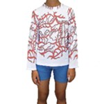 Twenty One Pilots Tear In My Heart Soysauce Remix Kid s Long Sleeve Swimwear
