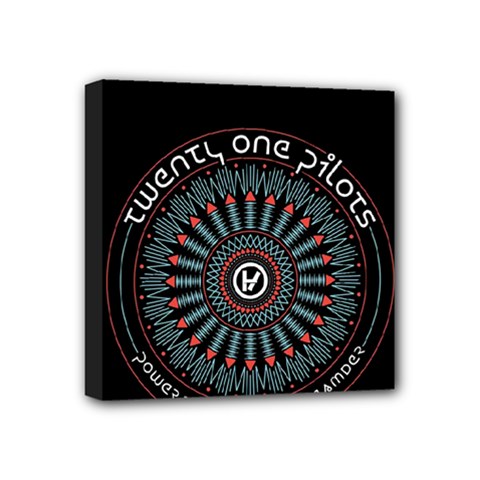 Twenty One Pilots  Mini Canvas 4  x 4  (Stretched) from ArtsNow.com