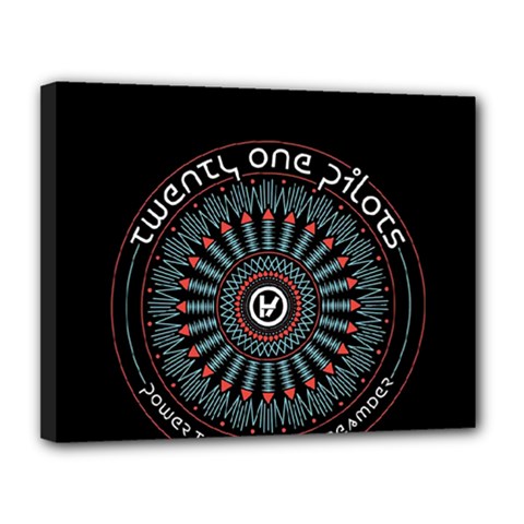 Twenty One Pilots  Canvas 14  x 11  (Stretched) from ArtsNow.com