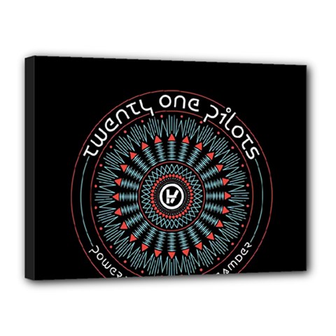 Twenty One Pilots  Canvas 16  x 12  (Stretched) from ArtsNow.com
