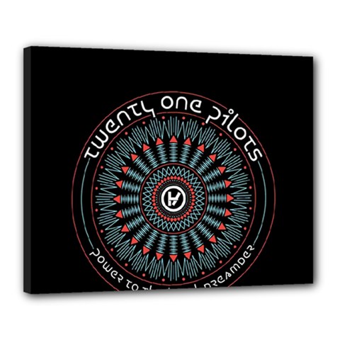 Twenty One Pilots  Canvas 20  x 16  (Stretched) from ArtsNow.com