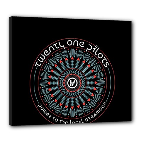 Twenty One Pilots  Canvas 24  x 20  (Stretched) from ArtsNow.com