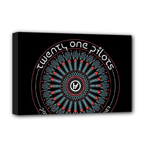 Twenty One Pilots  Deluxe Canvas 18  x 12  (Stretched) from ArtsNow.com