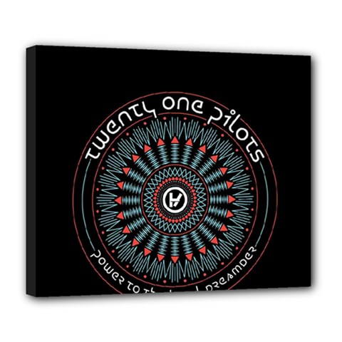 Twenty One Pilots  Deluxe Canvas 24  x 20  (Stretched) from ArtsNow.com