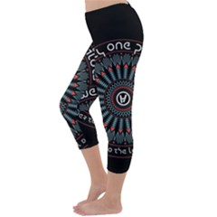 Capri Winter Leggings Back Capri Winter Leggings Back