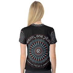 V-Neck Sport Mesh T-Shirt 
