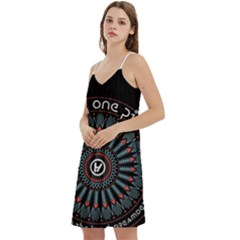 Mini Camis Dress With Pockets 