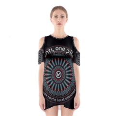 Shoulder Cutout One Piece Dress 