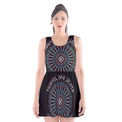 Scoop Neck Skater Dress 