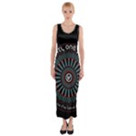Twenty One Pilots  Fitted Maxi Dress
